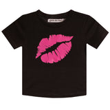Pink Lip Short Sleeve Tee