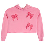 Hoodie With Allover Bows