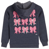 Zip Jacket With Bow Patch