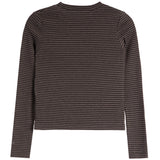 Black Star Stripe Long Sleeve Shirt