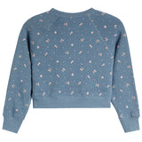 Allover Floral Crewneck Sweatshirt