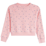Allover Floral Crewneck Sweatshirt