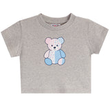Bear Short Sleeve Rib Tee