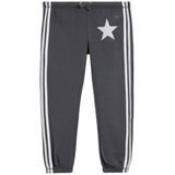 Striped Navy Jogger with Chenille Star