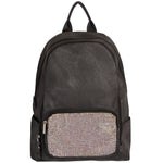 Crystallized Pouch Denim-Wash Backpack - Denny's