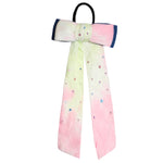 Denim and Tie Dye Bow Scrunchie - Denny's