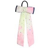 Denim and Tie Dye Bow Scrunchie - Denny's