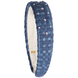 Denim Weave Headband with Stones - Denny's