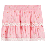 Allover Cherry Smocked Skort