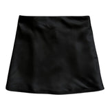 Devyn Satin Skirt - Denny's