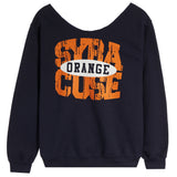 Syracuse Distressed Oval Off Shoulder
