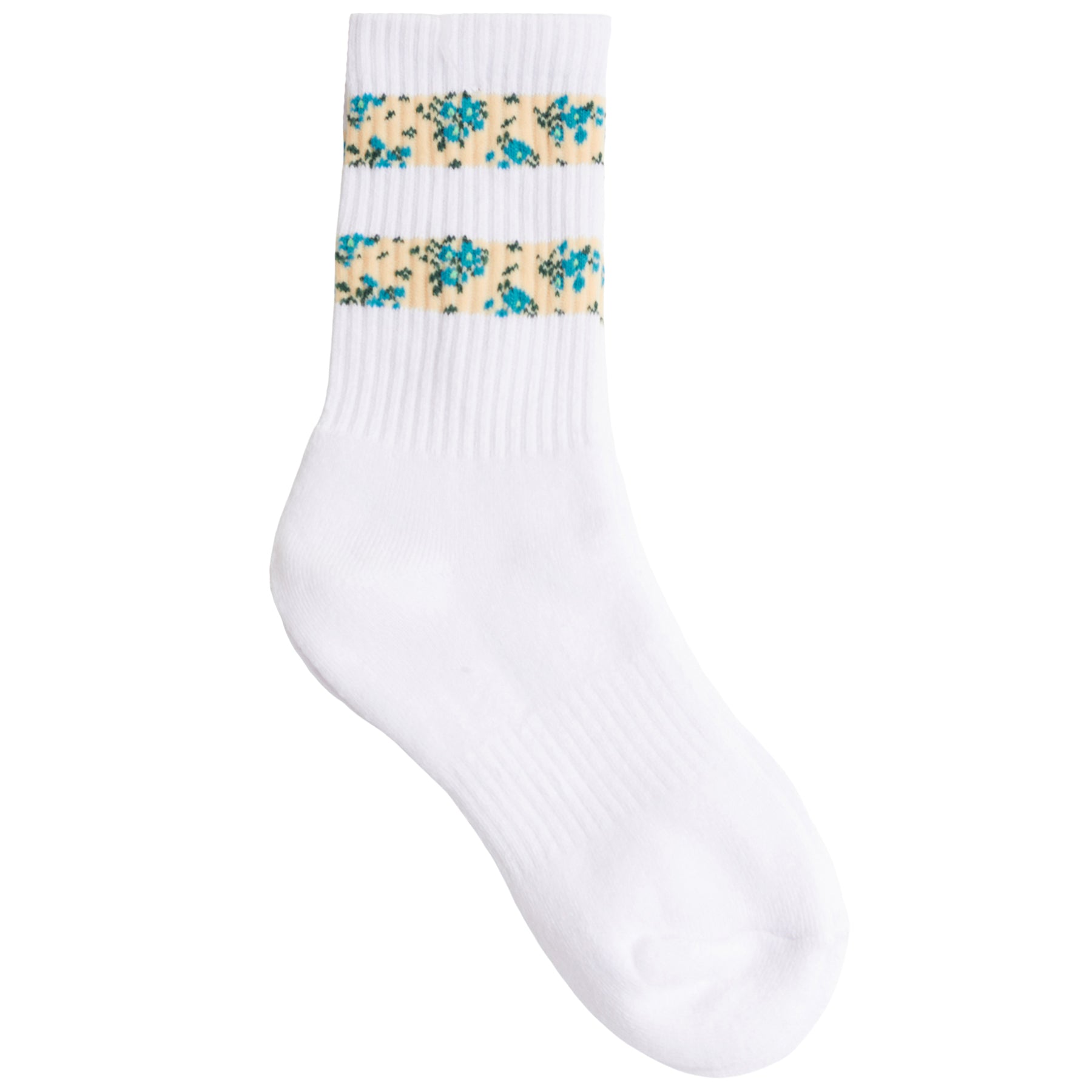 2 Stripe Ditsy Floral Sock - Denny's