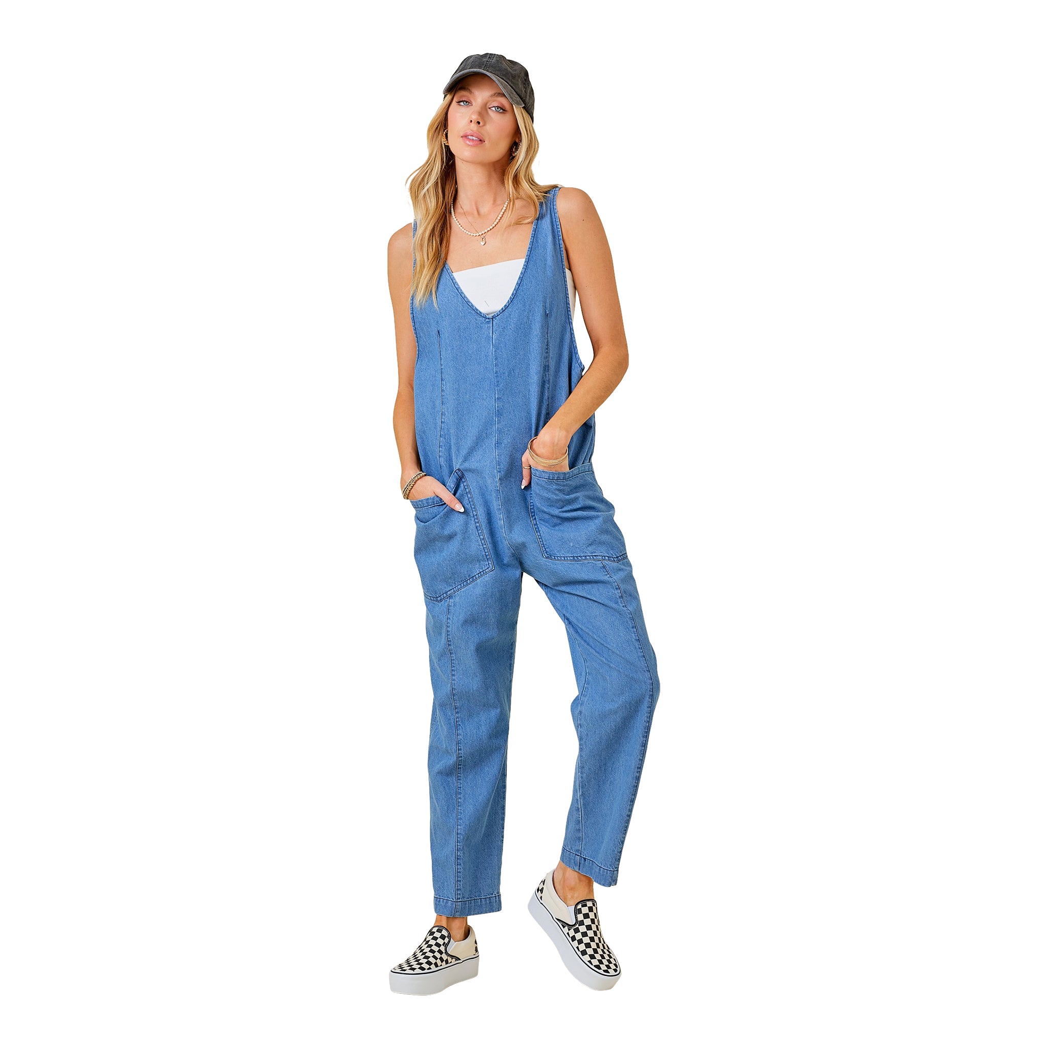 Relaxed Fit Denim Jumper - Denny's