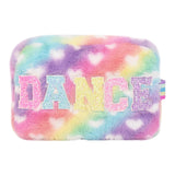 Dance Heart Faux Fur Pouch - Denny's