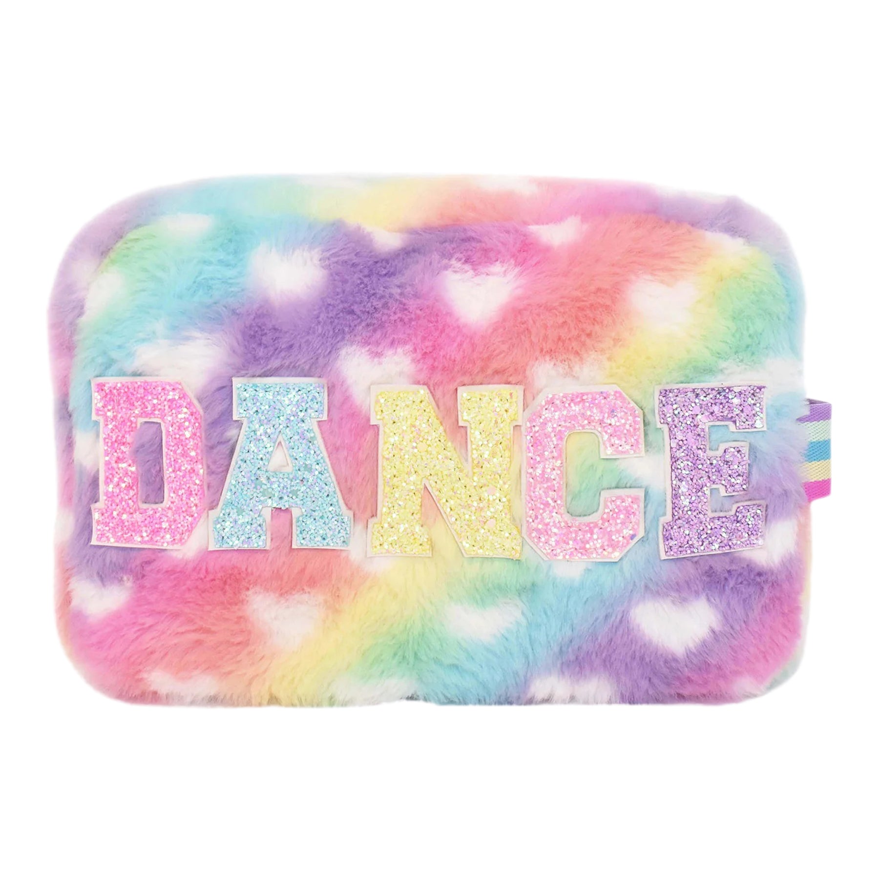 Dance Heart Faux Fur Pouch - Denny's