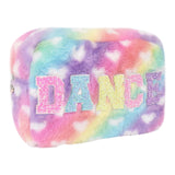 Dance Heart Faux Fur Pouch - Denny's