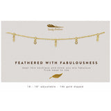 Feather Dangle Necklace - Denny's