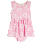 Flower Smile Onesie Dress - Denny's