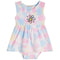 Tie Dye Flower Onesie Dress - Denny's