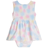 Tie Dye Flower Onesie Dress - Denny's