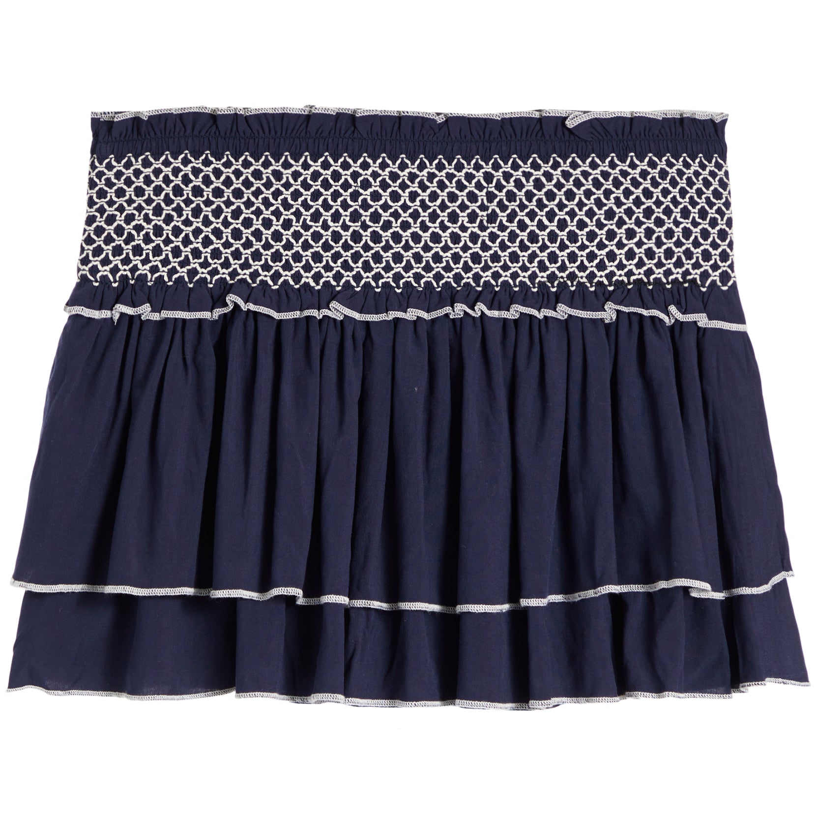 Dominique Smock Skort - Denny's