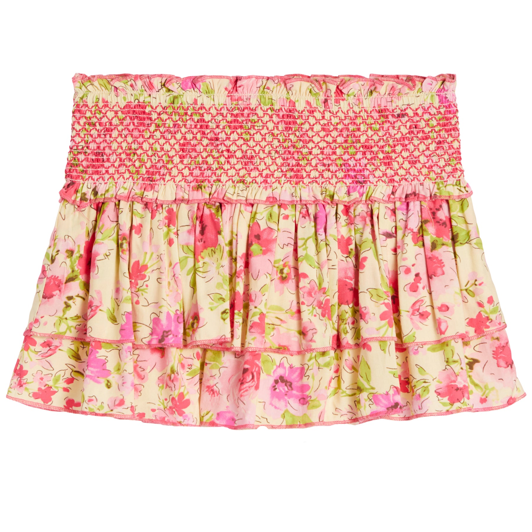 Dominique Vacay Floral Skirt - Denny's