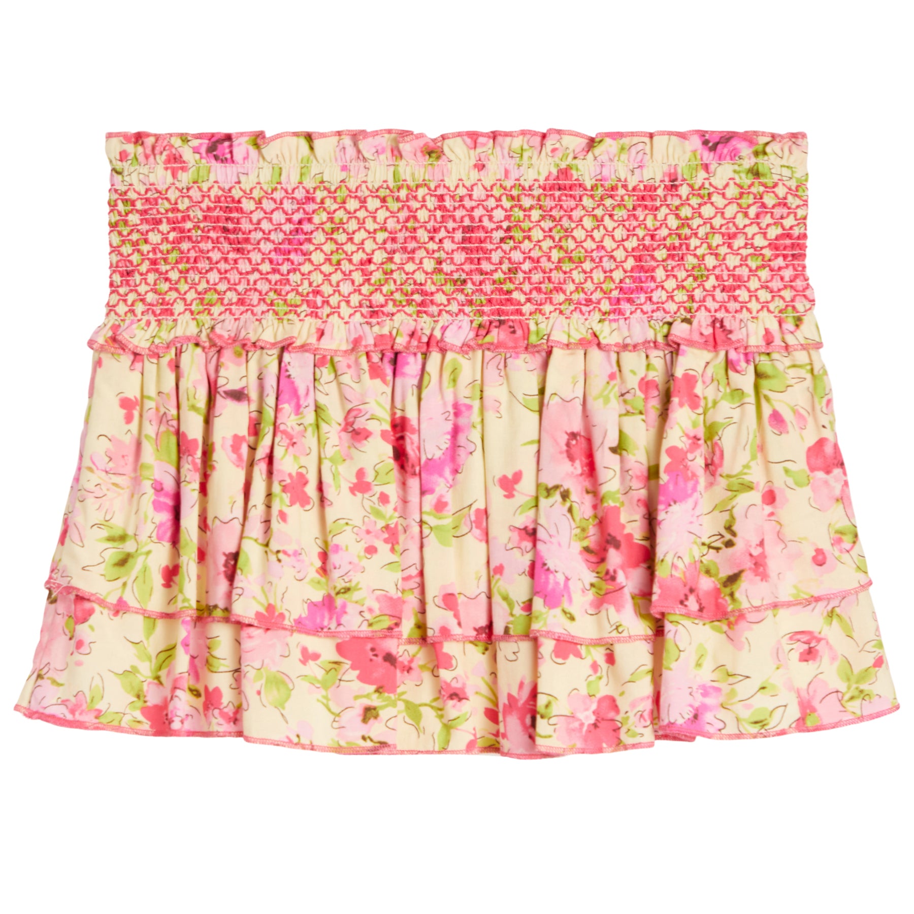 Dominique Vacay Floral Skirt - Denny's