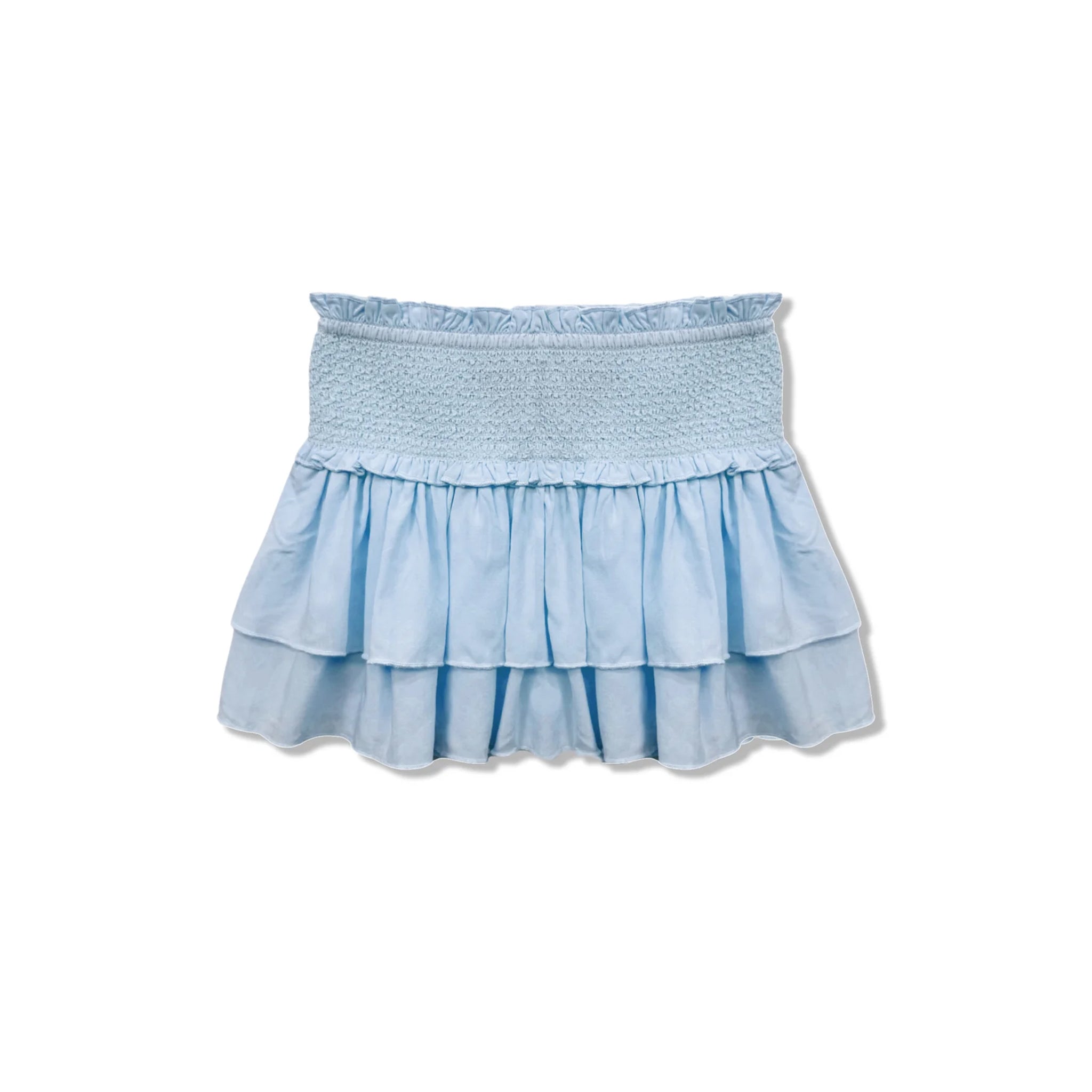 Dominique Embroidered Smock Skirt - Denny's
