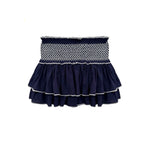 Dominique Embroidered Smock Skort - Denny's