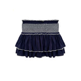 Dominique Embroidered Smock Skort - Denny's