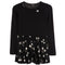Rib Top Star Print Bottom Dress - Denny's