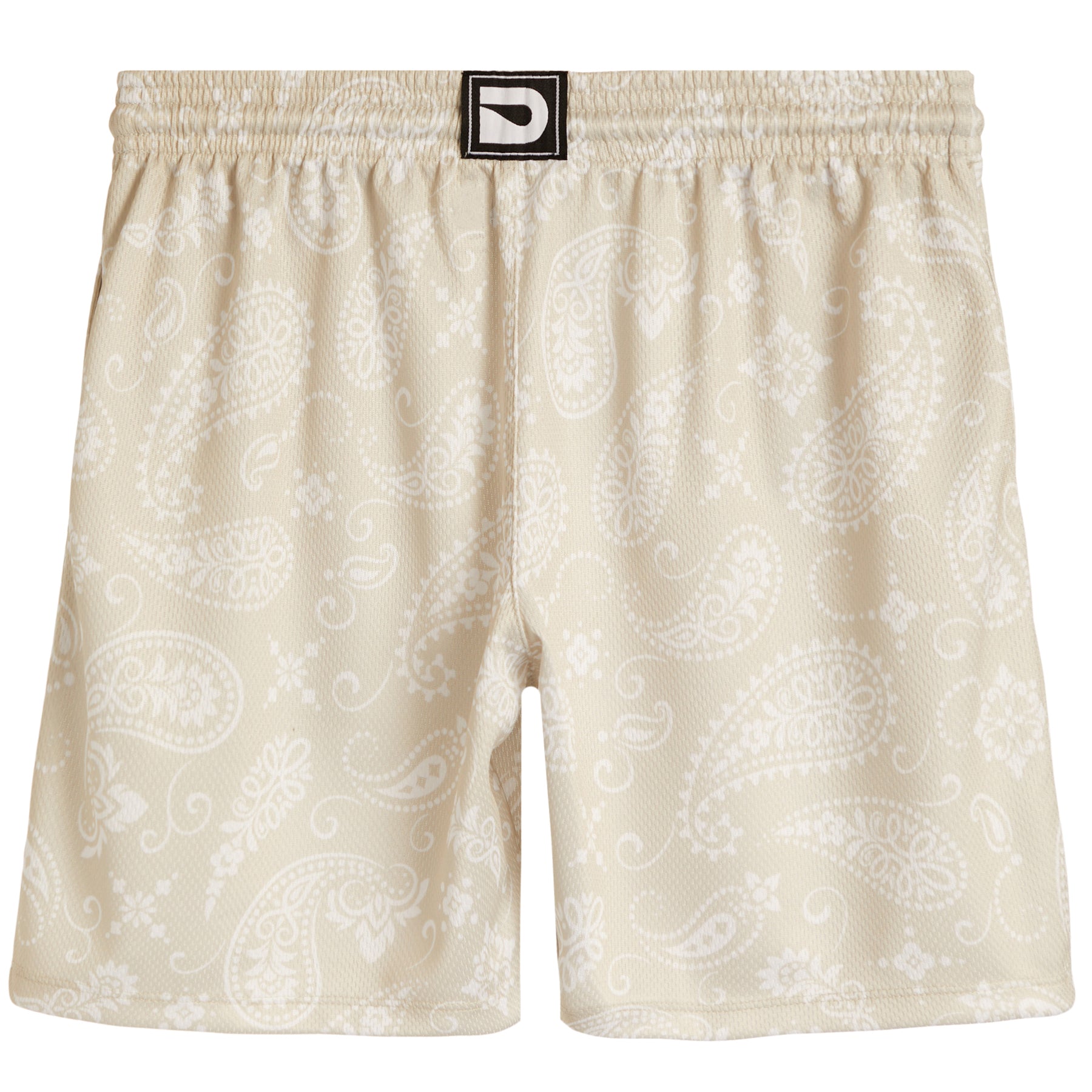 Sand Paisley Short - Denny's