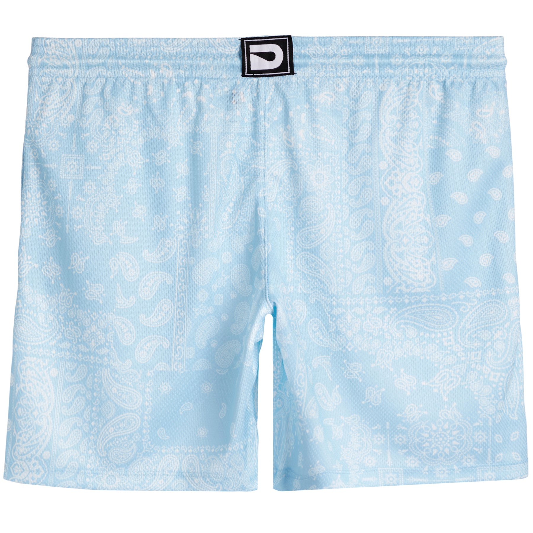Sky Patchwork Short - Denny's