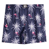 Navy Flamingo Short