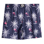 Navy Flamingo Short