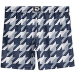 Navy Houndstooth Short - Denny's