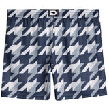 Navy Houndstooth Short - Denny's