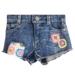 Crochet Patches Denim Short - Denny's