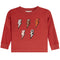 Heather Red Lightning Bolts with Assorted Sports Thermal