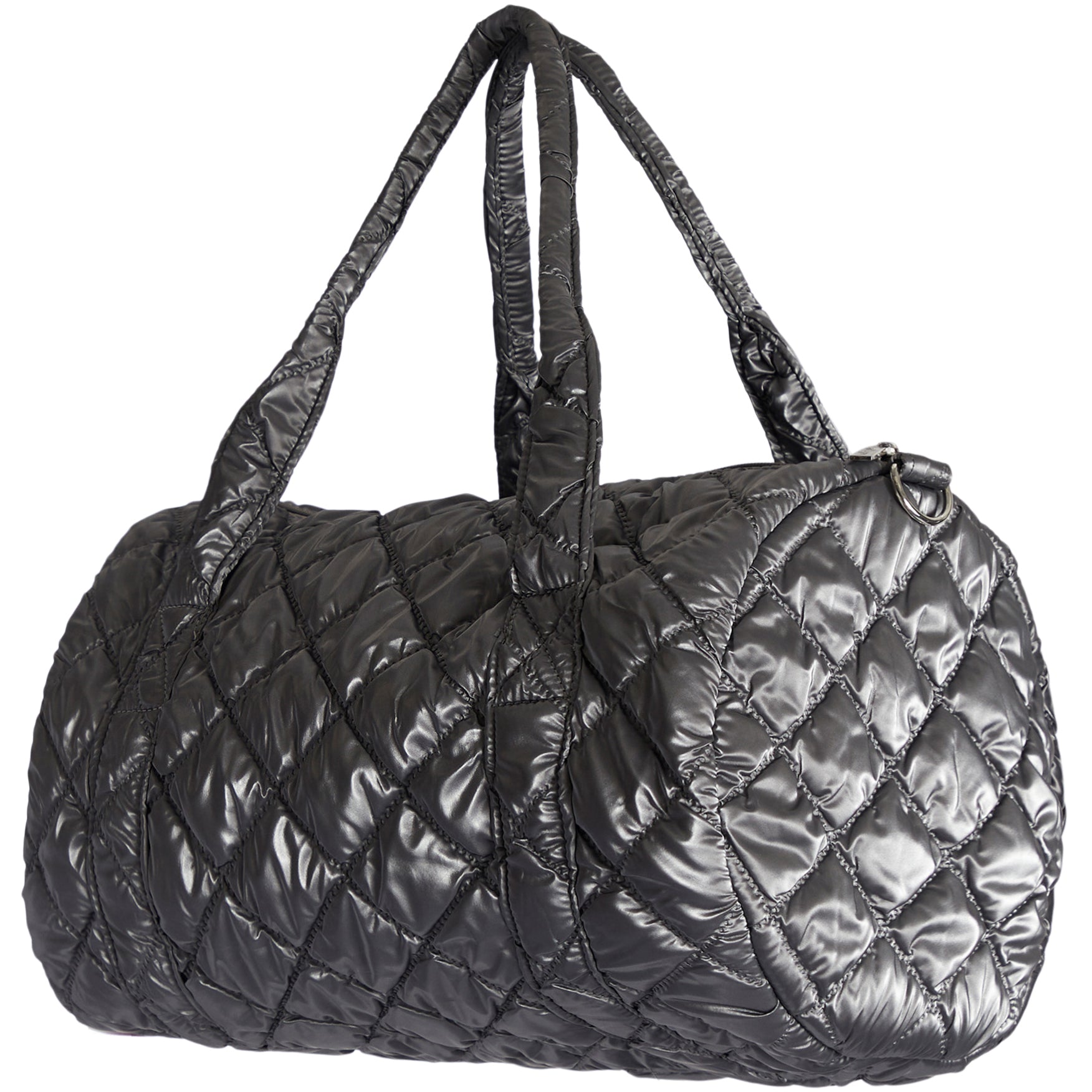 Patches Quilted Puffy Duffle - Denny's