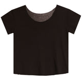 Off Shoulder Angel Wing Tee