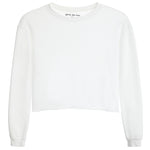 Fleece Crop Crew Sweatshirt - Denny's