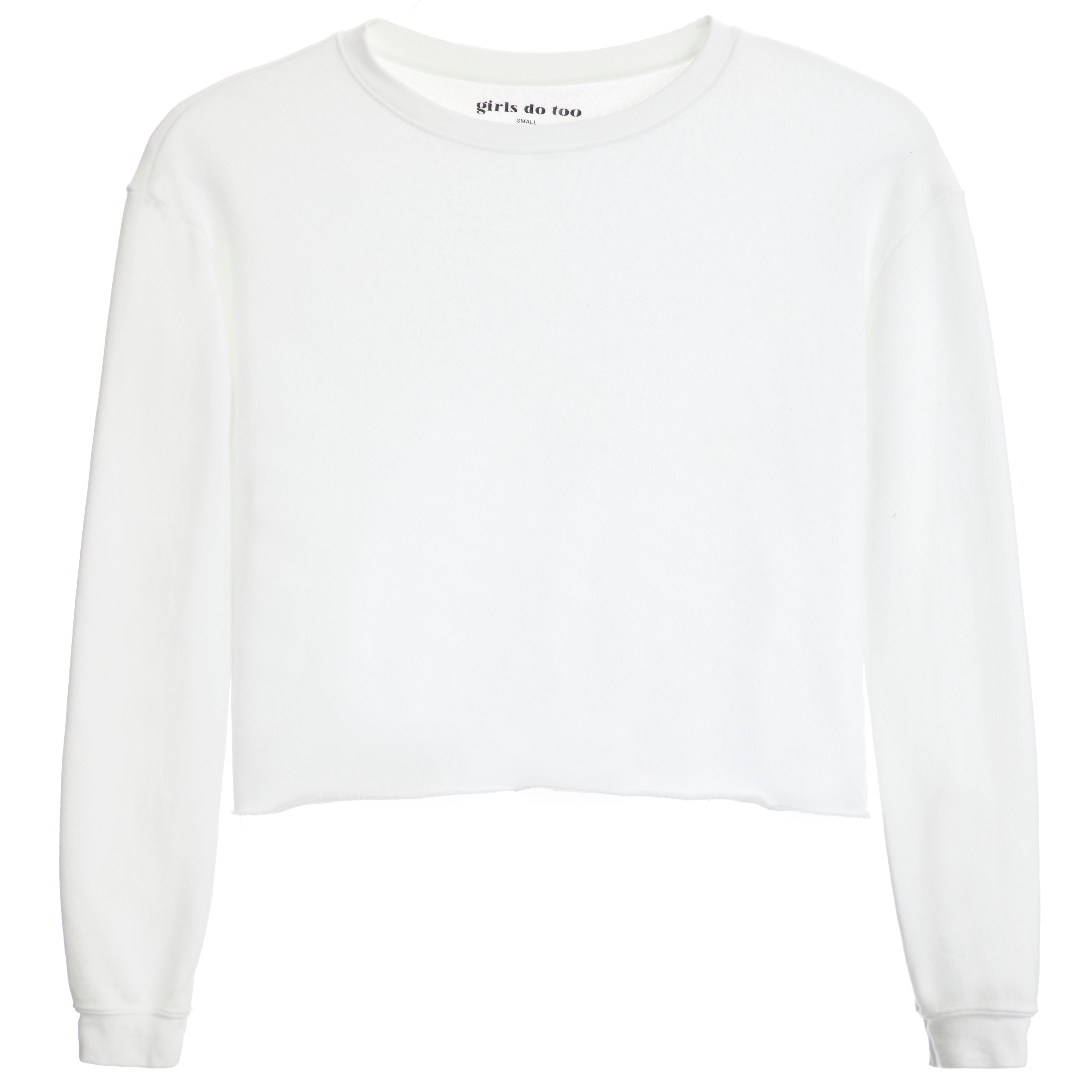 Fleece Crop Crew Sweatshirt - Denny's