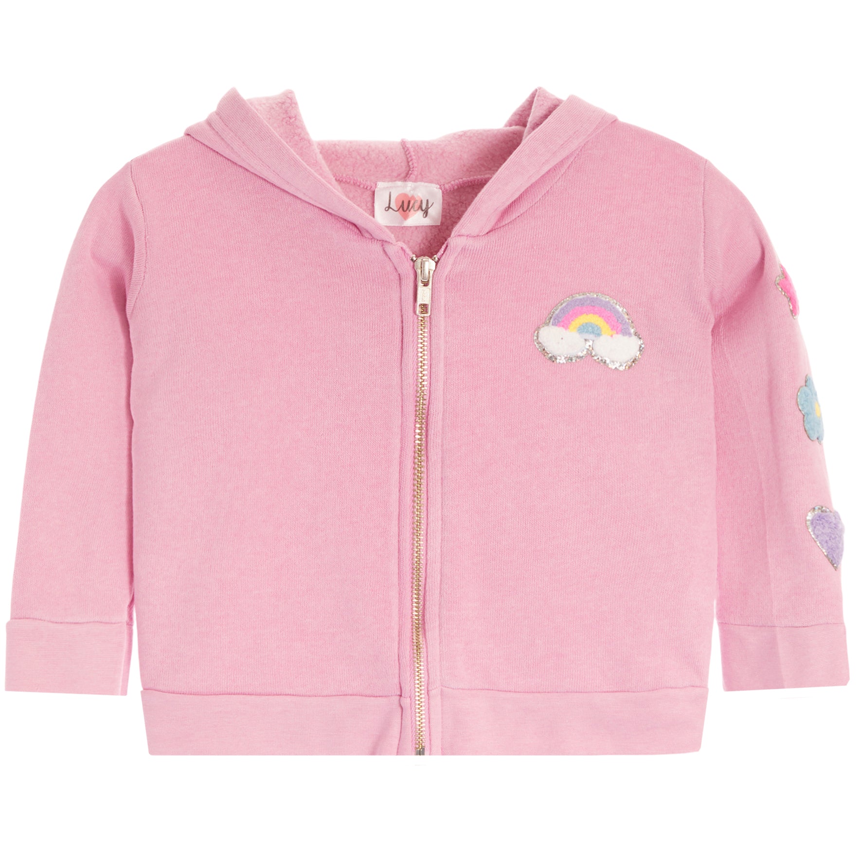 Rainbow Zipper Hoodie - Denny's