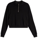 Dylan Solid 3/4 Zip Sweatshirt - Denny's