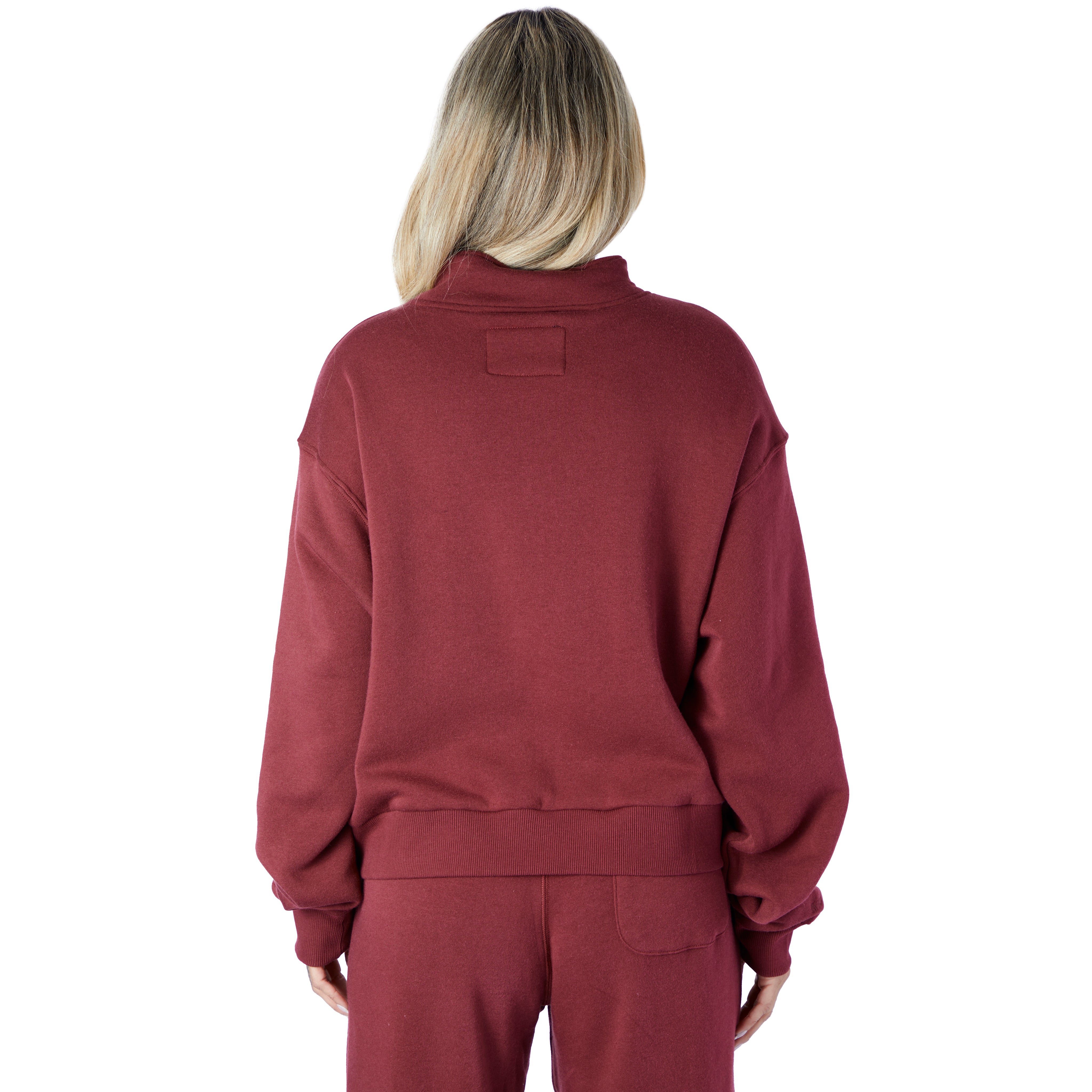 Dylan Solid 3/4 Zip Sweatshirt - Denny's