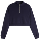 Dylan Solid 3/4 Zip Sweatshirt - Denny's
