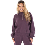 Dylan Solid 3/4 Zip Sweatshirt - Denny's