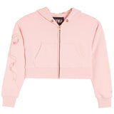 Rose Floral Bow Dylan Zip Jacket