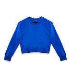 Dylan Solid Raglan Crop Sweatshirt - Denny's